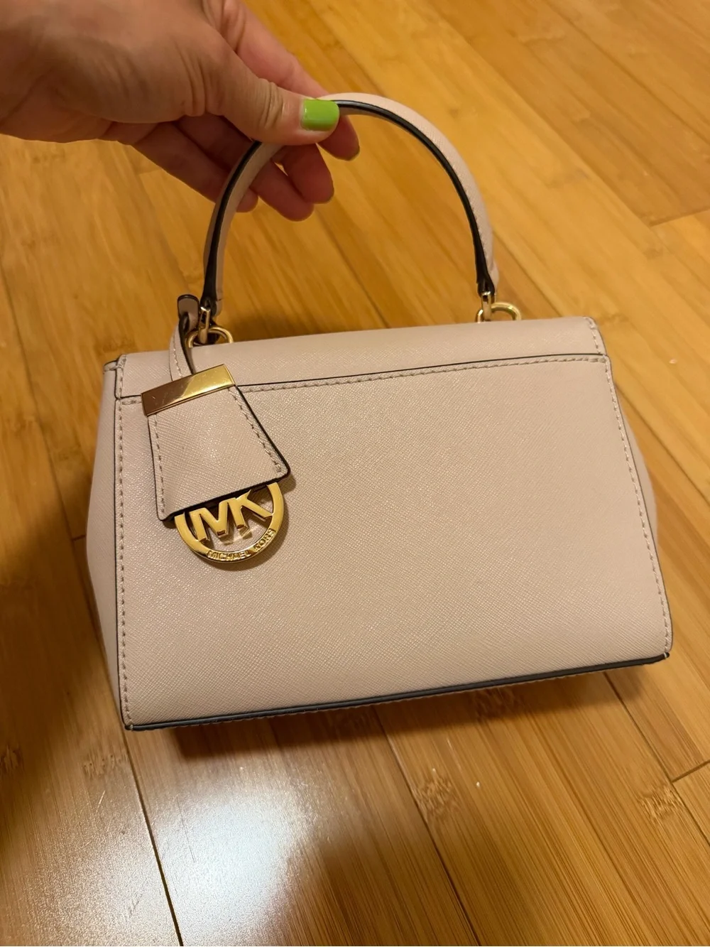 Michael Kors Ava Cross Body Bag XS Pale Pink